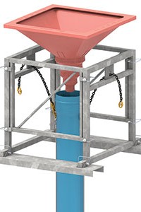 Superchute® Support Frame with Funnel